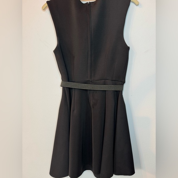 Perfect Little Black Dress | Cinched Waist & Studded Belt | Size S - Picture 10 of 17
